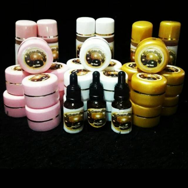 Cream mutiara skincare glow + serum