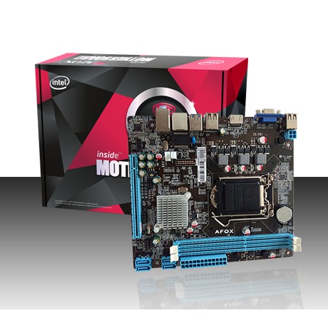 Motherboard Afox ih81-ma micro atx lga1150 Intel gen 4 h81 ddr3 Vga-hdmi-usb-rj45-aux 3.5mm