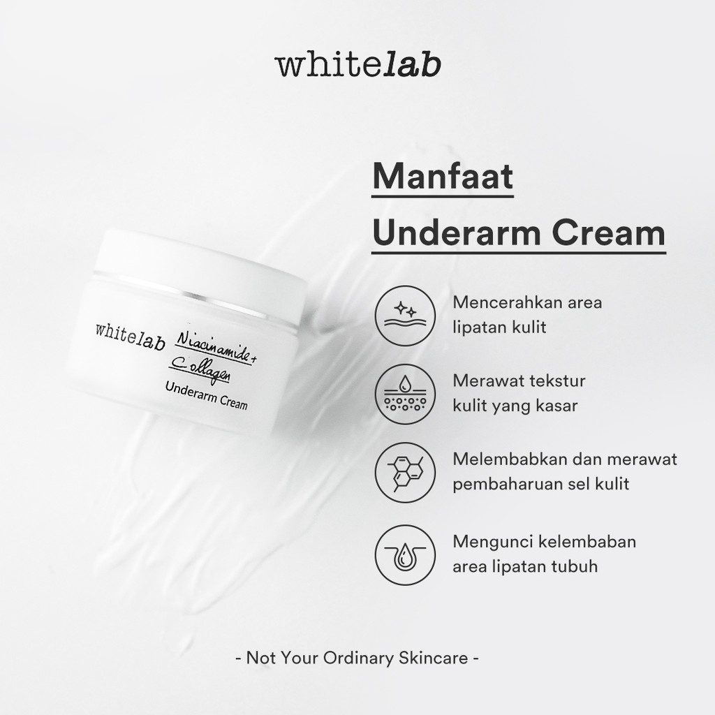 WHITELAB UNDERARM CREAM 20GR