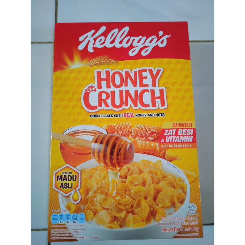 Kellogs corn flakes honey crunch 360 gram