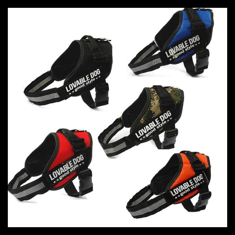 Promo Harness Dog Police K9 Herness Rompi Anjing Pet Termurah