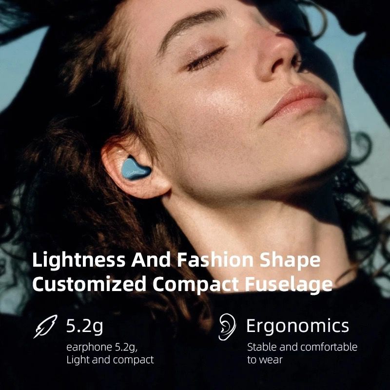 Knowledge Zenith Earphone Bluetooth TWS KZ SKS Wireless - Hybrid Driver - APTX - Bluetooth 5.2