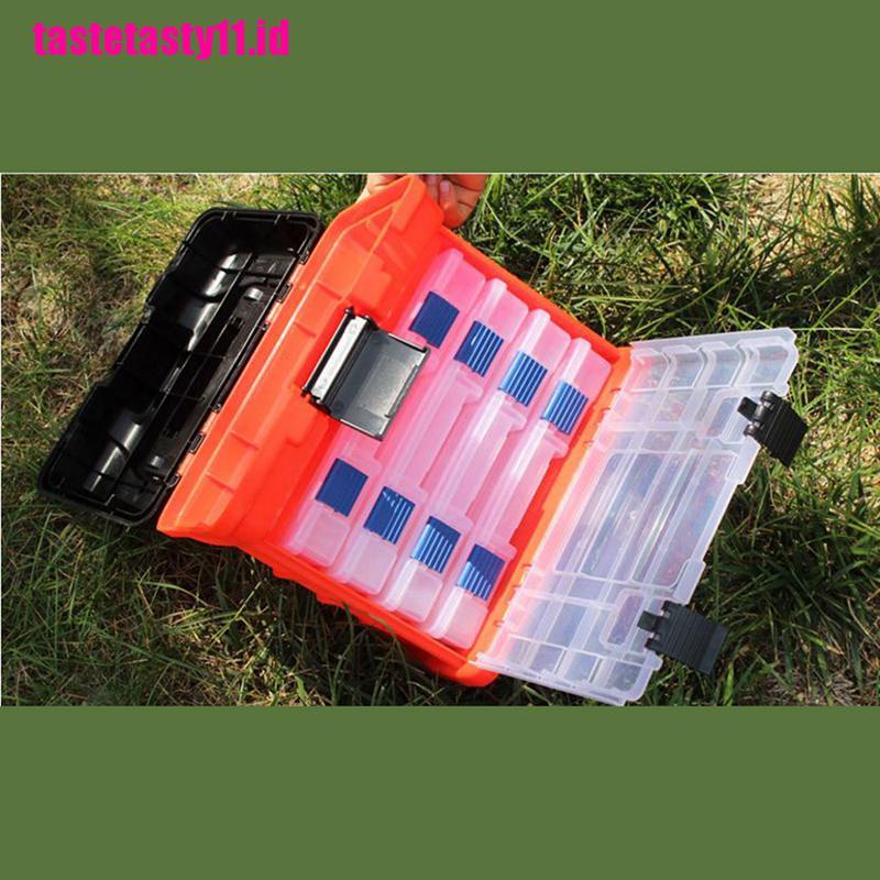 【TTID】5 Layer PP+ABS Big Fishing Tackle Box High Quality Plastic Handle Fishing