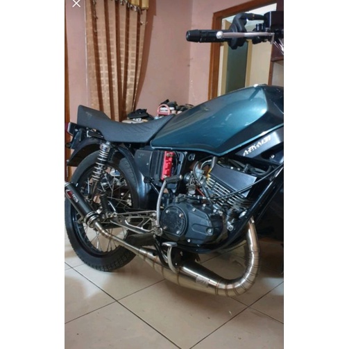 Knalpot Rx King Kolong Repsol Aitech Stainless Karbon-3