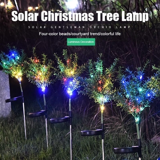 2pcs Lampu Hias Bentuk Pohon Natal Tenaga Surya Untuk Dekorasi Pesta Shopee Indonesia