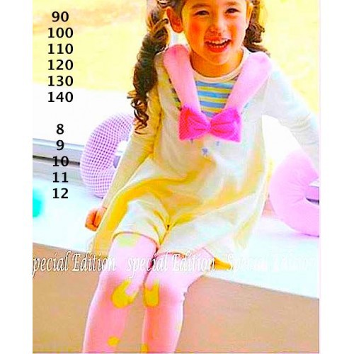 Baju anak perempuan impor reseller/dropship rabbit yellow sc-15309