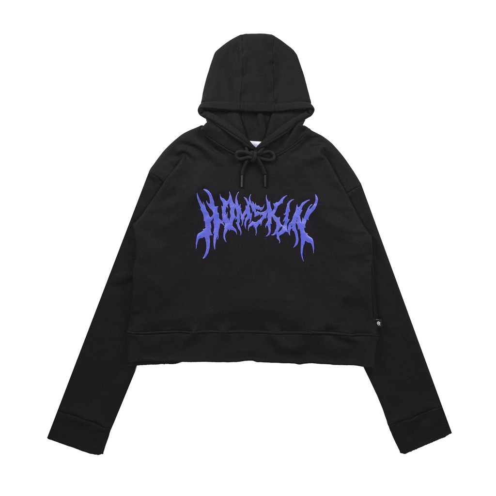 Homskin | GRIMS | Oversized Crop Hoodie Unfinished