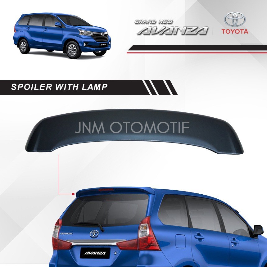 SPOILER AVANZA LAMA DENGAN LAMPU / SPOILER AVANZA WITH LAMP