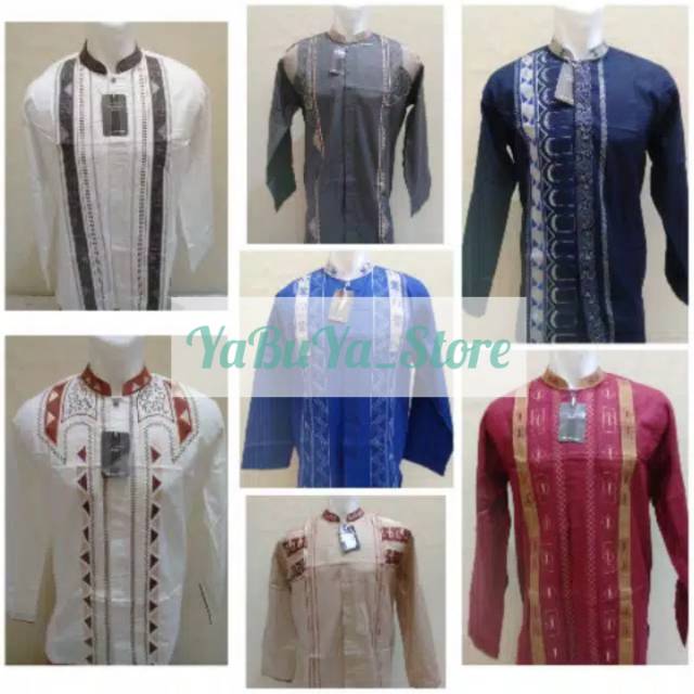 Baju Koko Motif, Model Bordir, Jahitan rapi