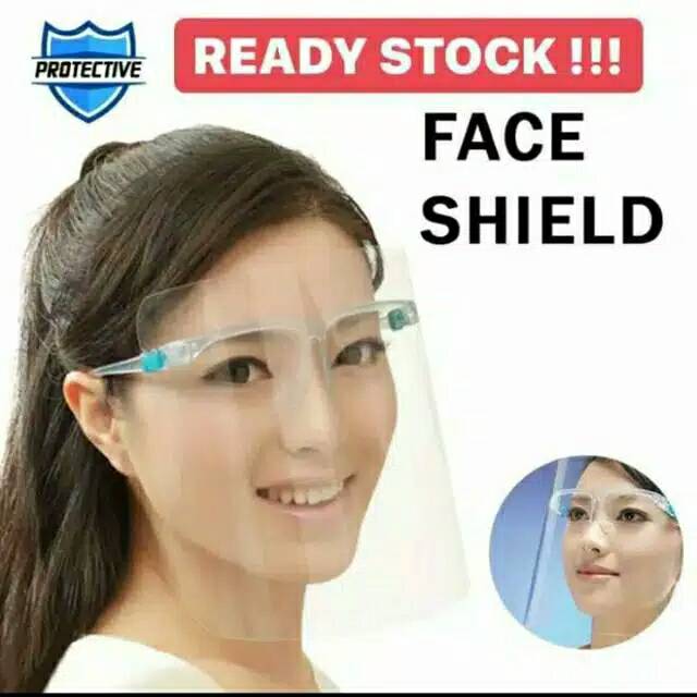 Face Shield Kacamata Face Shield Nagita Raffi Face Shield Kacamata Import