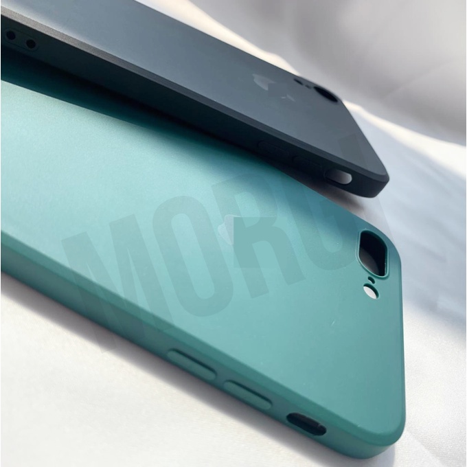 Soft Case iPhone 6 6S 6+ 6S+ 7 7+ 8 8+ X XR XS 11 Camera Protection Square Logo Plus Liquid Silikon