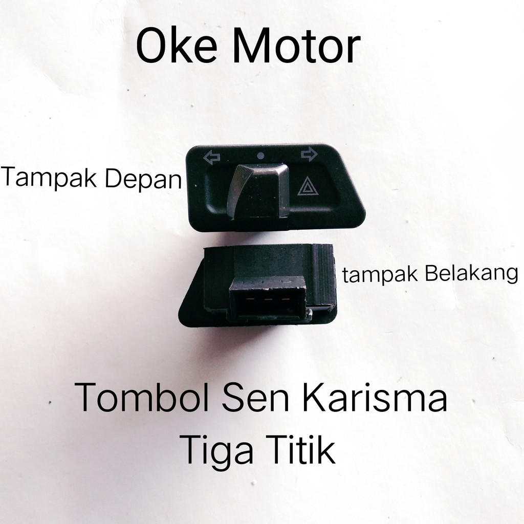 Jual Tombol Sen Tiga Titik Motor Karisma Fit New Smash Shopee Indonesia