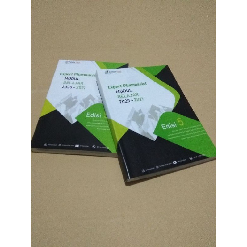Expert Pharmacist Modul Belajar 2020 - 2021 Edisi 5