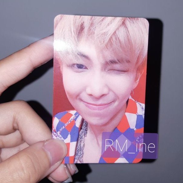 Photocard RM / Namjoon ( ANSWER : S )