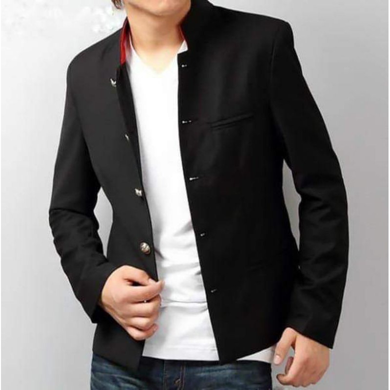 BLAZER CROWS ZERO/BLAZER PRIA/BLAZER LEREN/BLAZER HITAM/BLAZER GAYA