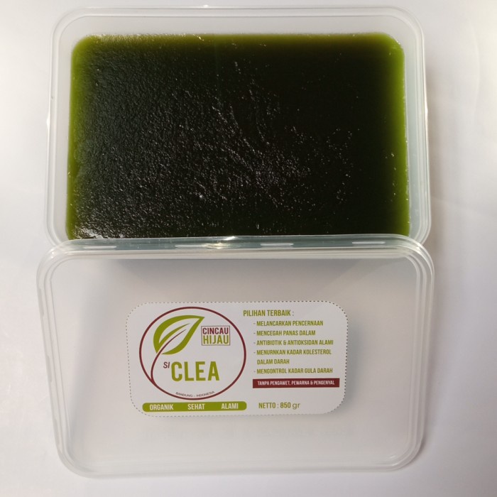 

Cincau Hijau Organik Si Clea Family Pack 850gr - Gula Aren (BERKUALITAS)