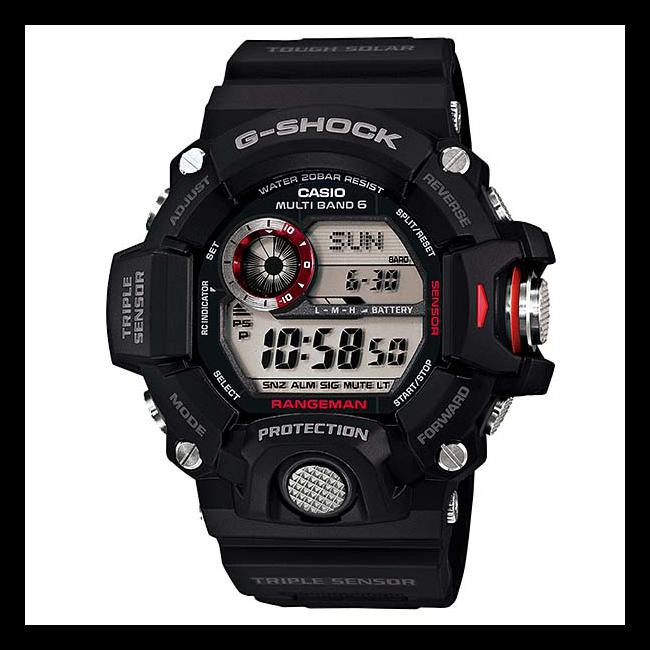 Indh Casio G-Shock Rangeman GW-9400-1DR TERJAMIN Kode 1466