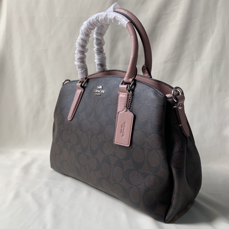 Coach Signature Sage Caryall Brown Rose( F31986)