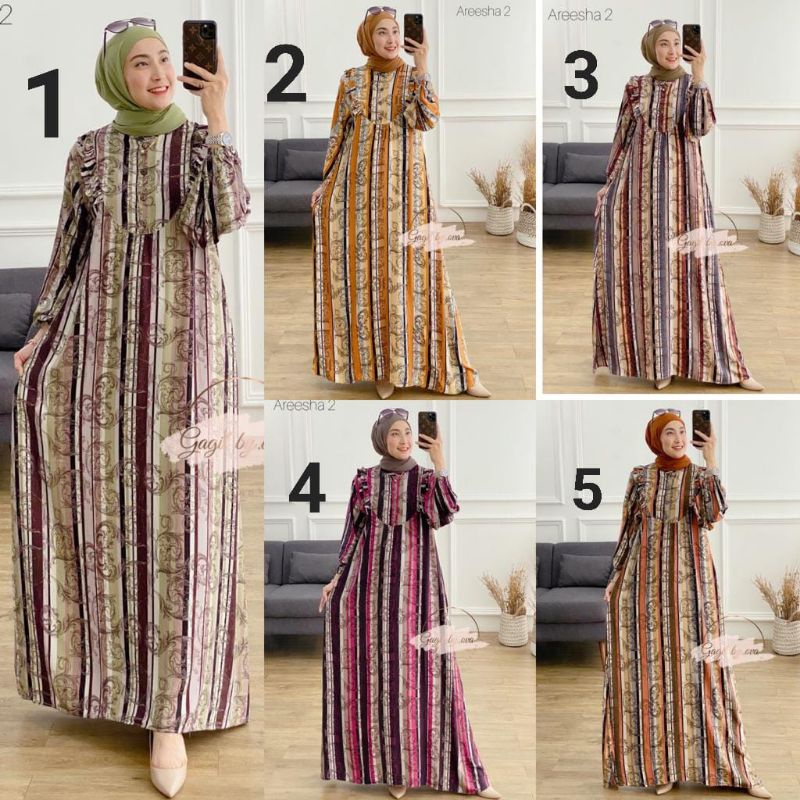 DRESS AREESHA 2 ORIGINAL GAGIL FASHION BY OVA