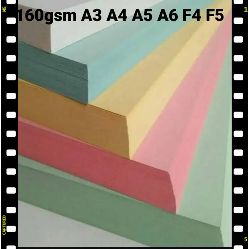 

Kertas Bc Pindo warna Muda A2 A3 A4 A5 A6 F4 F5 160gsm