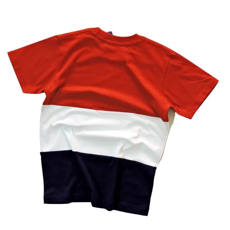 Kaos Anak Laki Laki Premium Kombinasi 3 Warna Model Kantong Keren Bahan Cotton Combed 30s  4 5 6 7 8 9 10 Tahun