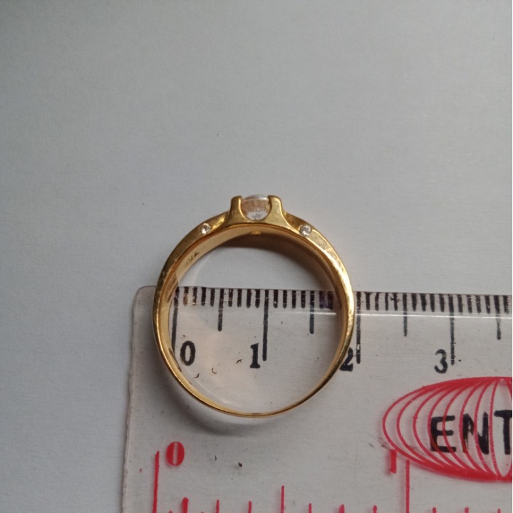 New Cincin Emas 17 K - 4.55 gr Kadar 750 - 2492