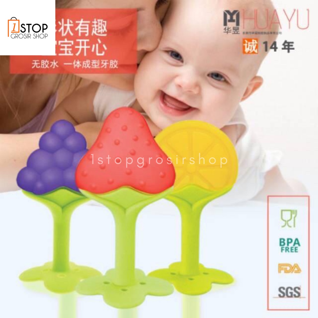 Baby Theeter Silicon BPA Free Mainan Gigitan Bayi