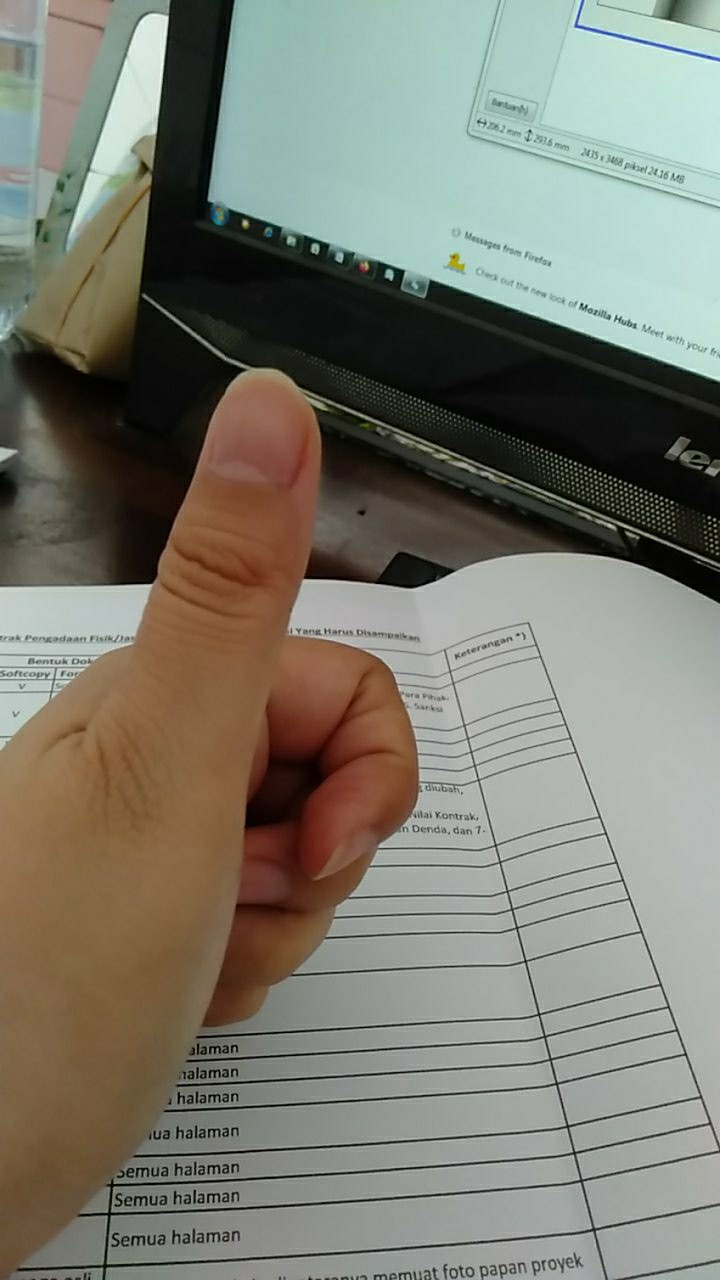 Shanaya Batik Tunik Seling Garutan Merah Cap Batik Solo Atasan Batik Modern