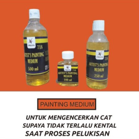 

XP ARTIST PAINTING MEDIUM (100ML,250ML,500ML) CAMPURAN CAT MINYAK DARI MERK XPRESSION