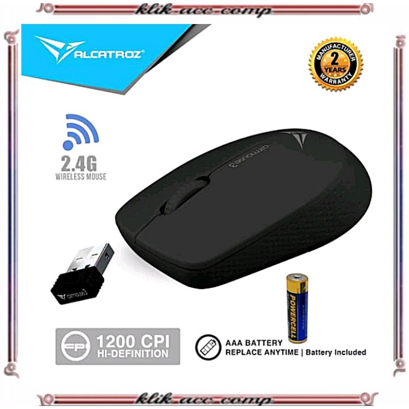 ALCATROZ AIRMOSE 3 MOUSE Wireless mouse murah