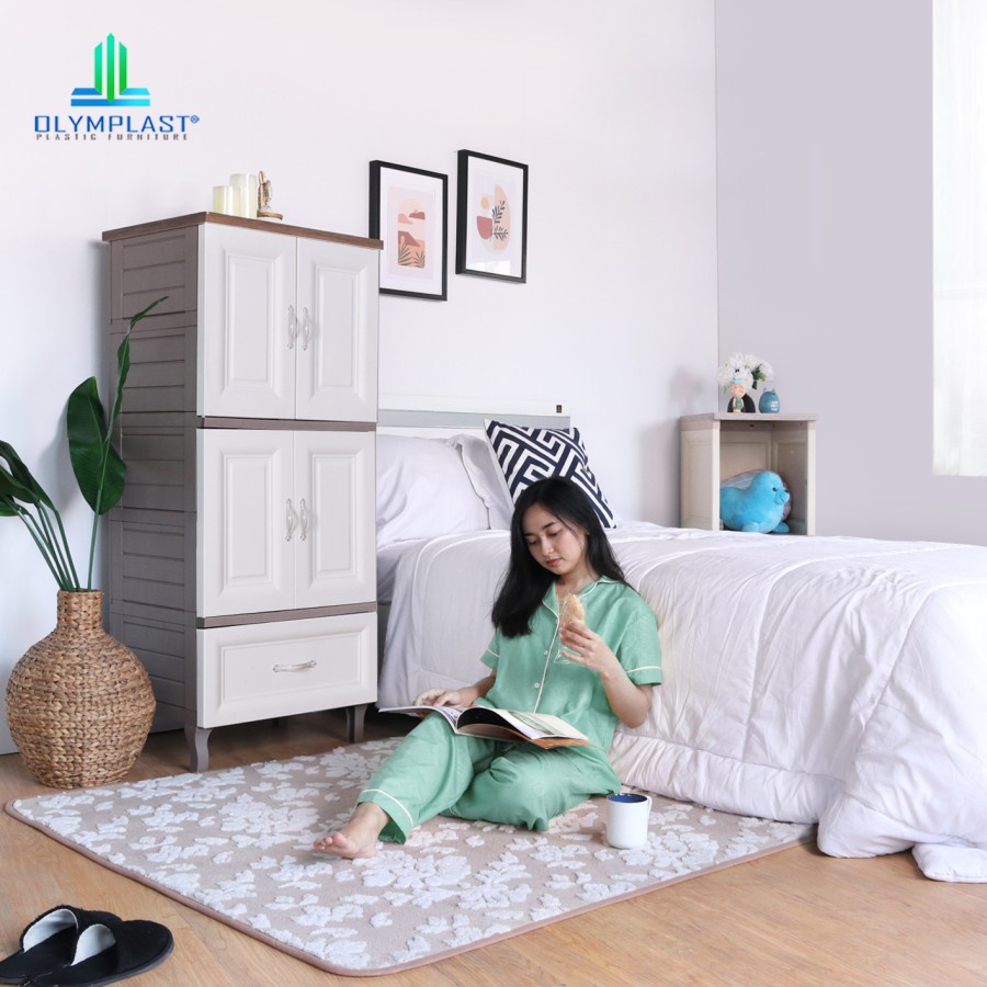 LEMARI PLASTIK SERBAGUNA DRAWER PLASTIK LEMARI BAJU PLASTIK LEMARI PAKAIAN PLASTIK LEMARI MULTIFUNGS