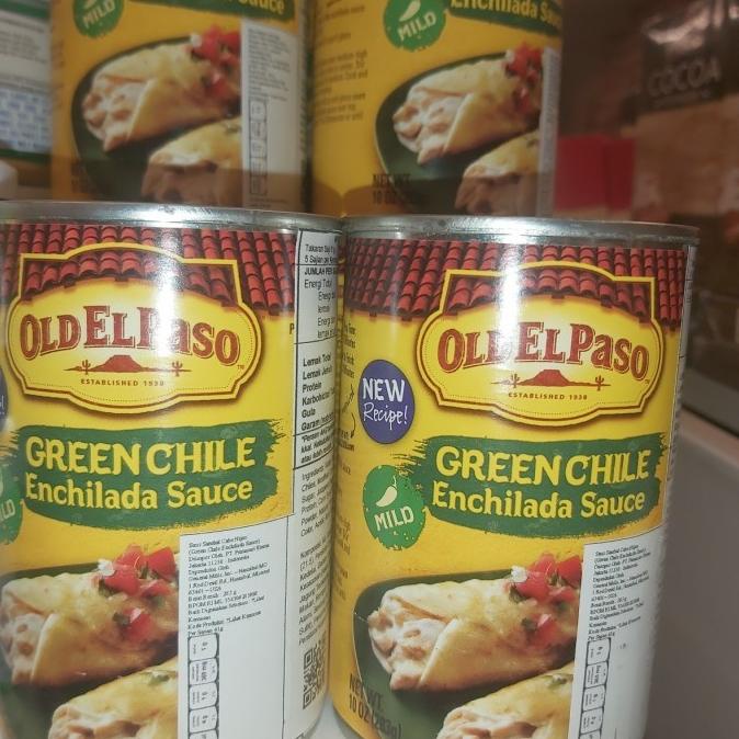 

Produk Unggulan] Old el Paso Green Chile Enchilda Sauce - old de paso saus cabe 283gr