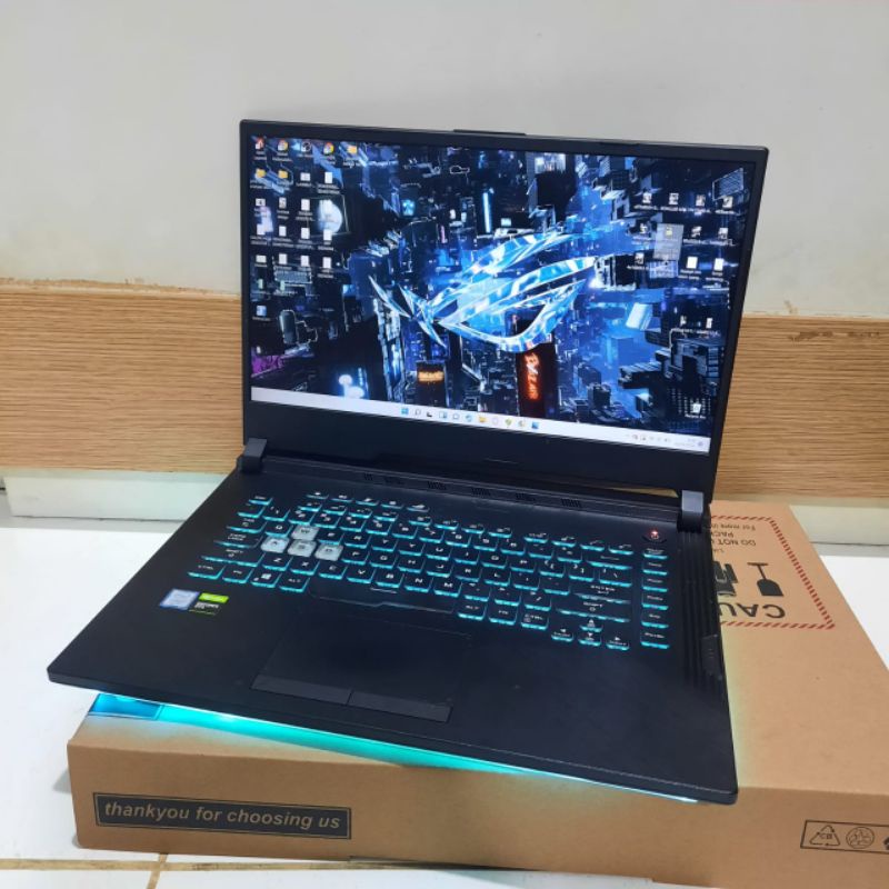 LAPTOP GAMING ASUS ROG STRIK G531G COR I7 GEN 9 RAM 8GB SSD 512GB NVDIA GTX1650 4GB FULL RGB 3 ZONA