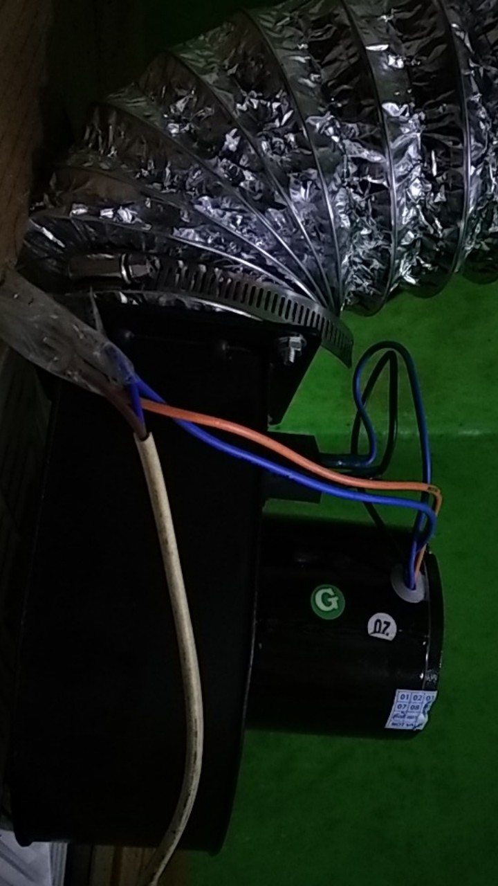 Cke Mini Centrifugal Mc-de M100r Blower Keong Blower Dapur / Penghisap Asap Dapur