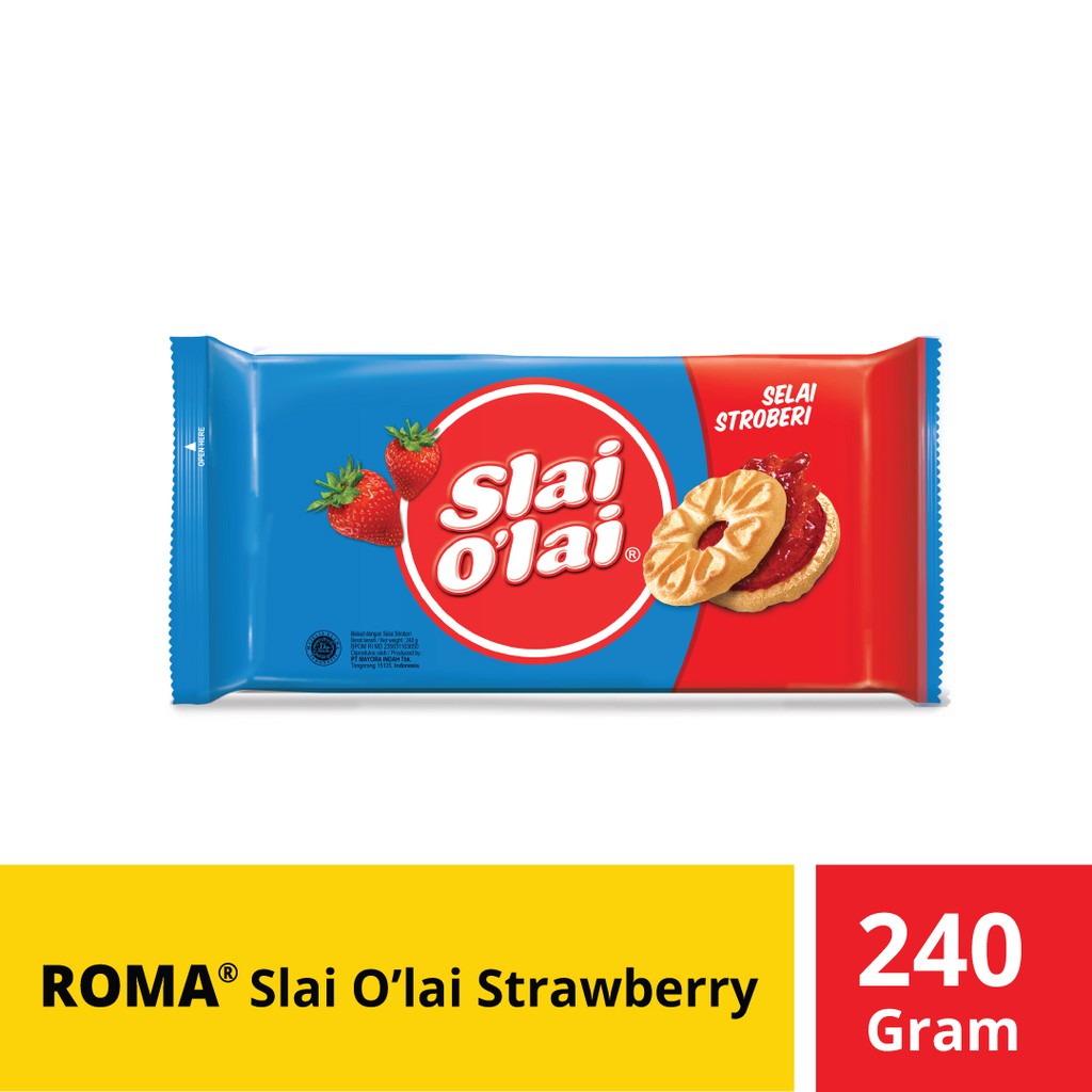 

Roma Slai O'Lai Strawberry 240 gr