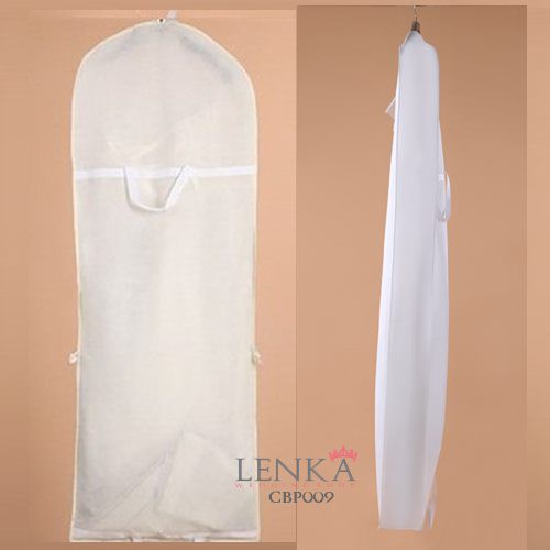 [PRODUK TERLARIS] PELINDUNG GAUN DRESS PESTA PENGANTIN TAS COVER PUTIH CBP009