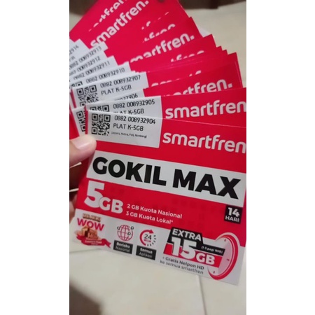PERDANA SMARTFREN 5GB UTAMA 15GB MALAM