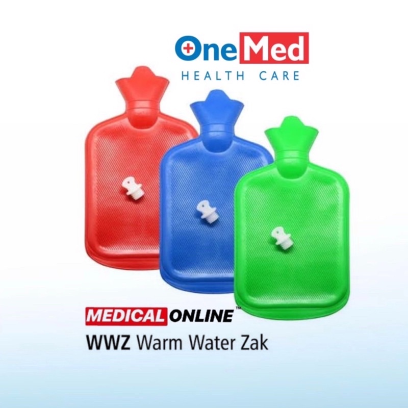 HOT WATER BAG COMPRESS COVER WWZ ONEMED / ALAT KOMPRES AIR PANAS MEDICAL ONLINE MEDICALONLINE