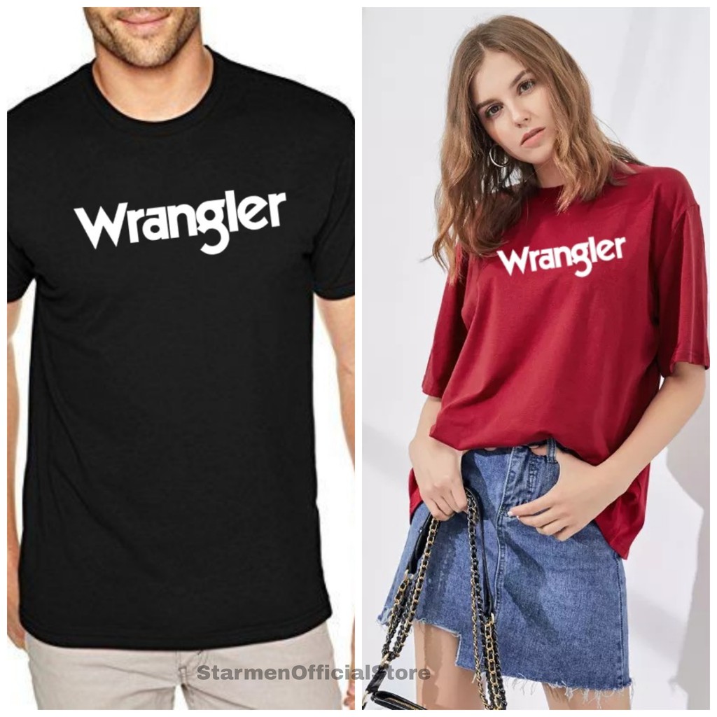 Kaos Distro Unisex WRANGLE Katun Combed 30s / sablon polyflex /polyflex premium / Pakaian Pria Wanita Atasan Cowok Cewek /kaos kekinian / kaos viral / tshirt tumbrl tee basic /SIZE M , L , XL , XXL / kaus oblong oversize kaos murah best seller ready