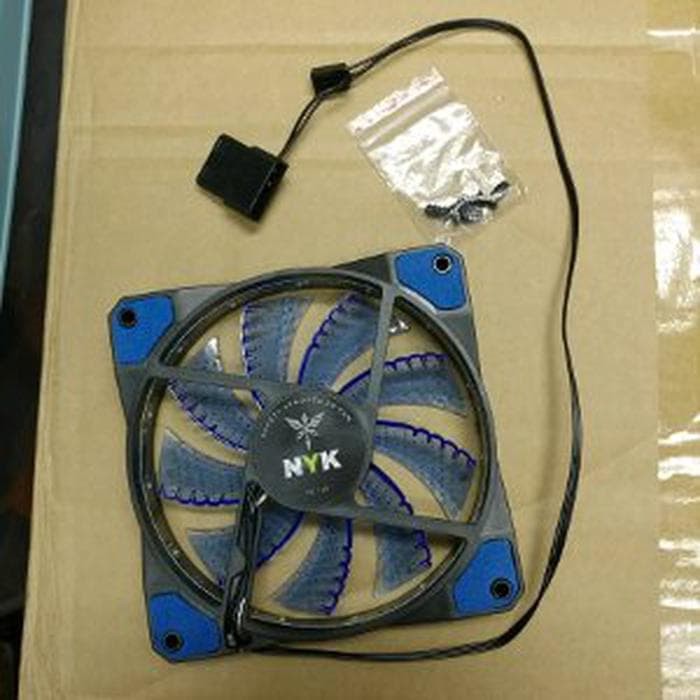 Fan Casing 12cm NYK Silent LED Fan Case 12 cm