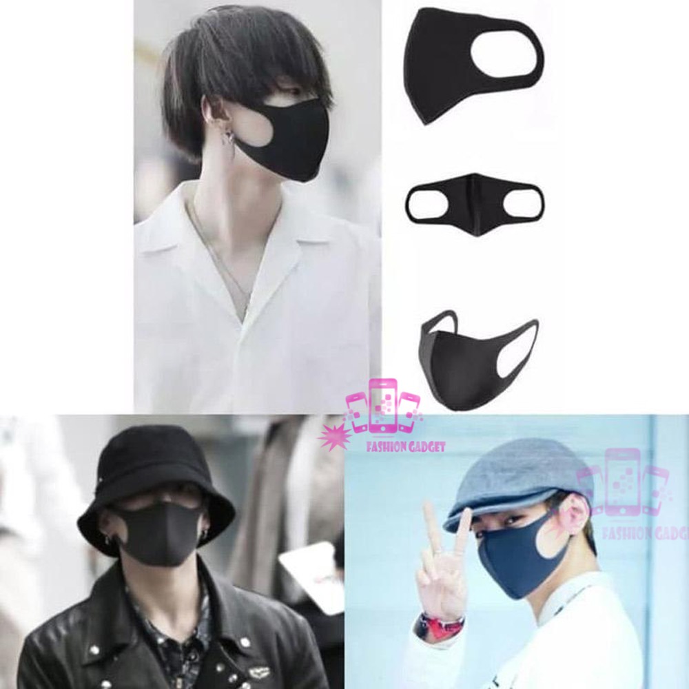 Masker Pitta / Masker Debu / Masker pita/ Masker kpop ala korea / Masker kekinian 1 Pcs WARNA ACAK