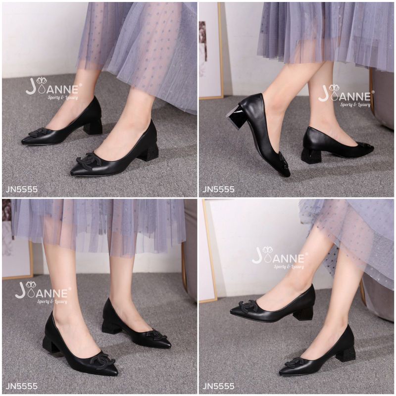 RESTOCK!! JOANNE Heels Shoes Import Sepatu Kerja Wanita JN5555