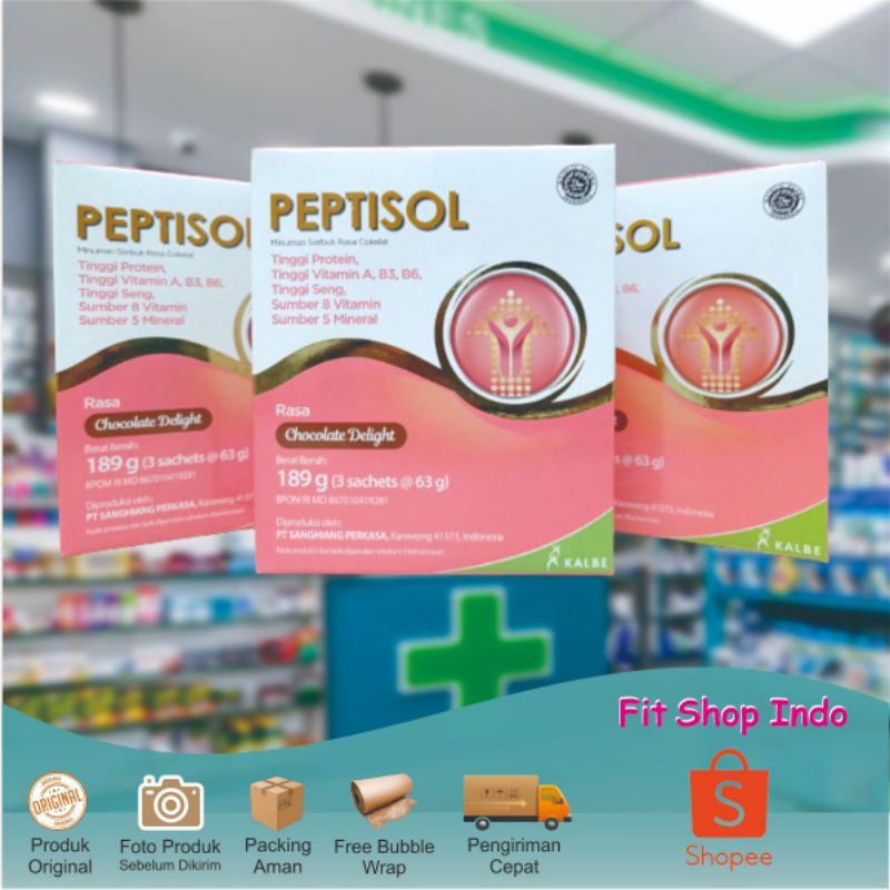 

Peptisol Cokelat 189 gram