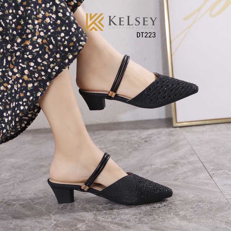 Kelsey Sepatu Heels 5cm Wanita DT223 Sepatu Hak Tahu