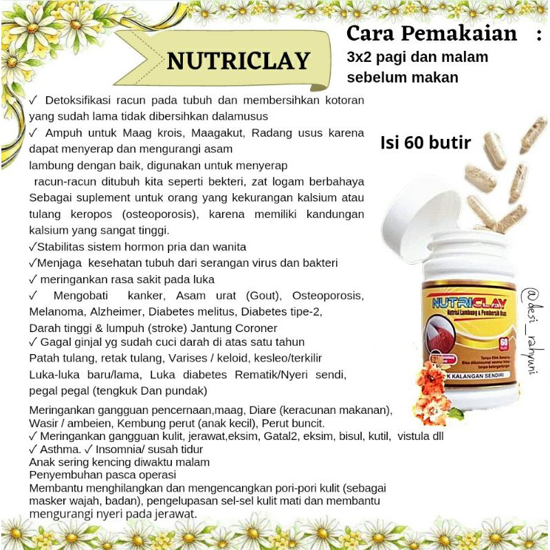 

NUTRICLAY ZEEIDA