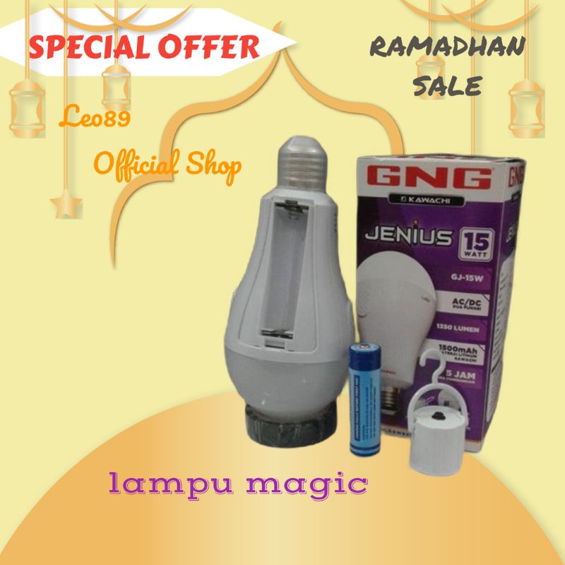 Jual Lampu Emergency/Darurat GNG 15 Watt | Shopee Indonesia