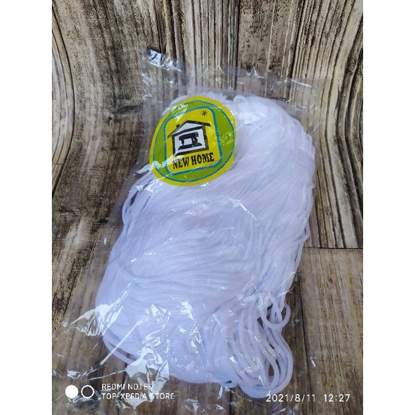 Tali kur 3mm merk new home warna putih