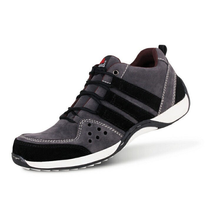 Sepatu Safety Pria Boots Pendek Sport Adidas Felix Bahan Suede Thermoplastic Rubber Sole Ujung Besi