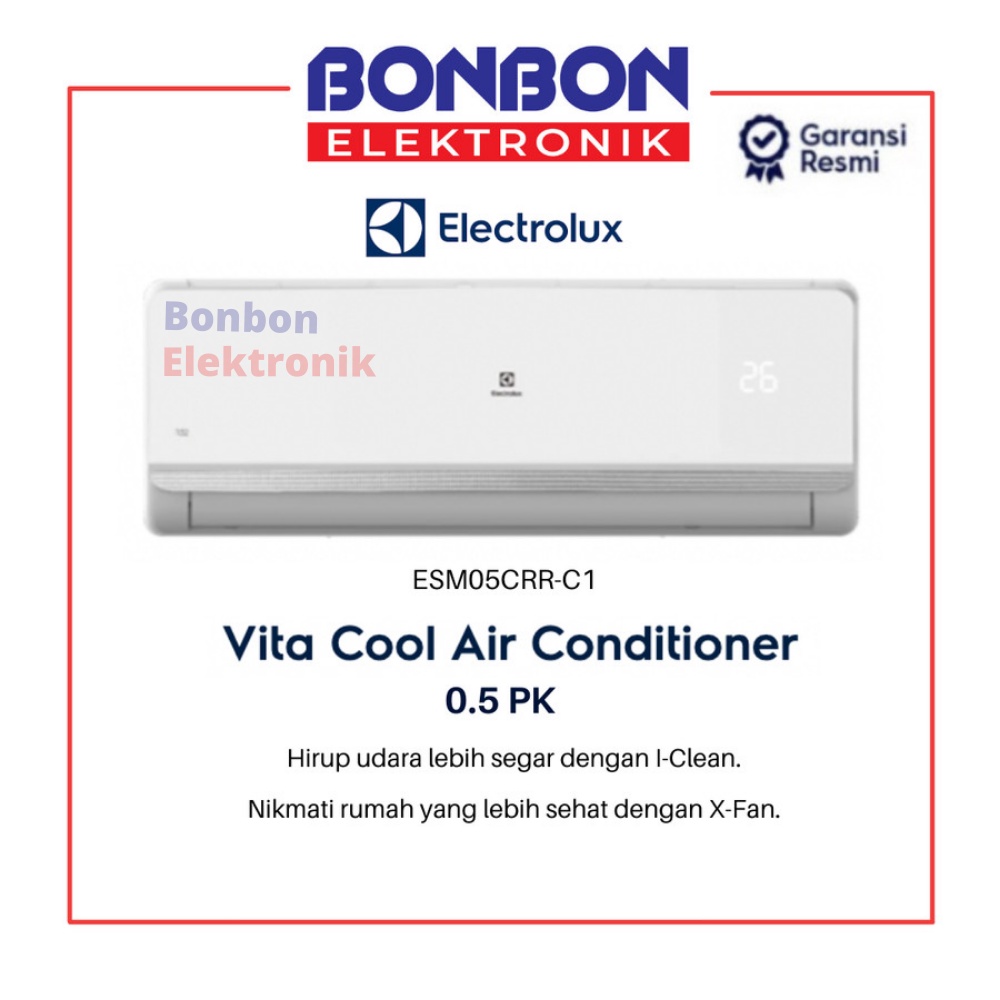 Electrolux AC 0.5PK ESM05CRR-C1 Vita Cool / 1/2PK ESM 05CRR C1 0.5 PK