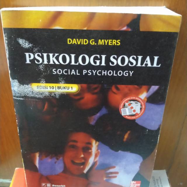 

Psikologi Sosial Edisi 10 Buku 1 by David G.Myers